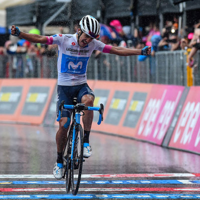 Foto zu dem Text "Debütant Carapaz belohnt sich für seine harte Arbeit vor dem Giro"