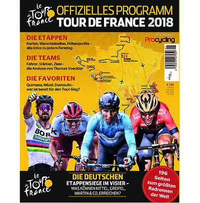 Foto zu dem Text "ProCycling: offizielles Programmheft zur 105. Tour de France"