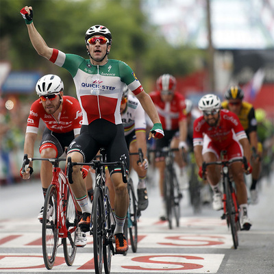Foto zu dem Text "Viviani mit Vuelta-Sieg-Premiere, Kwiatkowski weiter in Rot"