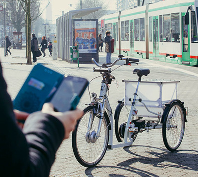Foto zu dem Text "Rollen bald selbstfahrende E-Bikes durch Magdeburg?"