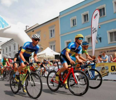 Foto zu dem Text "Upper Austria Cycling Tour: Im gelben Trikot durch Oberösterreich"