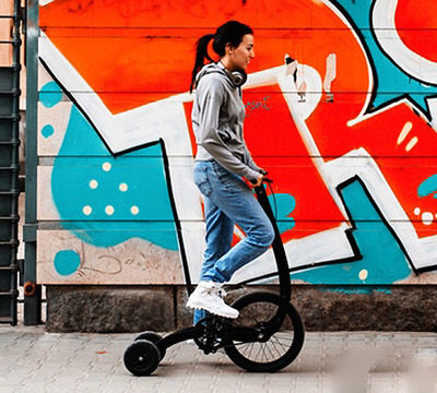 Foto zu dem Text "Halfbike: Die Stadt aus einer neuen Perspektive"