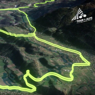 Foto zu dem Text "Die Strecke der Tour of the Alps 2020 im Video"