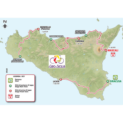 Foto zu dem Text "2. Giro di Sicilia mit drei WorldTour-Teams und größerem Feld"