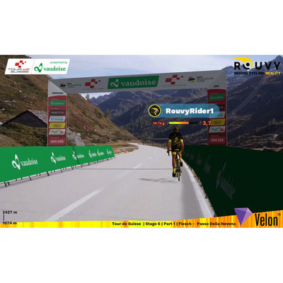 Foto zu dem Text "Tour de Suisse an fünf Tagen im April digital"