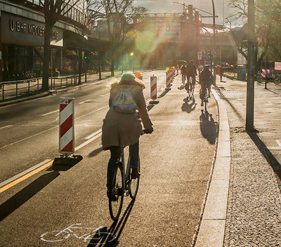 Foto zu dem Text "Ansteckungsfreie Mobilität: Mehr Platz für Rad- und Fußverkehr"