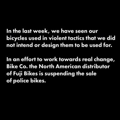 Foto zu dem Text "Fuji verkauft keine Fahrräder mehr an die US-Polizei"