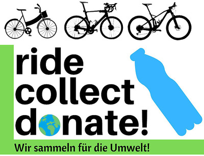 Foto zu dem Text "“Ride, collect, donate“: Aus Müll wird Gutes"