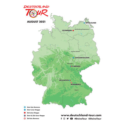 Foto zu dem Text "Deutschland Tour 2021: 2. Etappe startet in Sangerhausen"