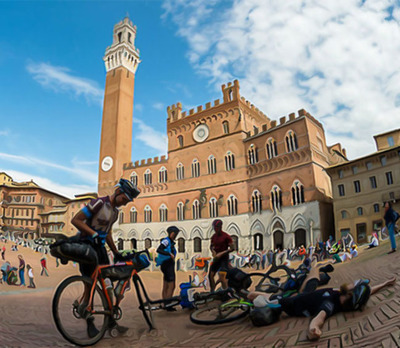 Foto zu dem Text "Tuscany Trail: Größter Bikepacking-Event der Welt findet statt"