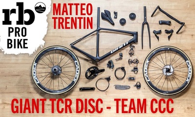 Foto zu dem Text "Matteo Trentins Giant TCR Advanced SL Disc: “Ultimativer Allrounder“"