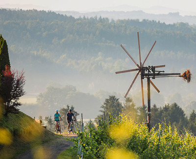 Foto zu dem Text "Schilcherland Steiermark: Bike-Vergnügen und Genuss"