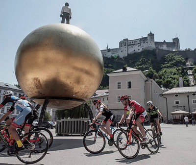 Foto zu dem Text "City Hill Climb Salzburg: Rad-Spektakel auf die Festung "