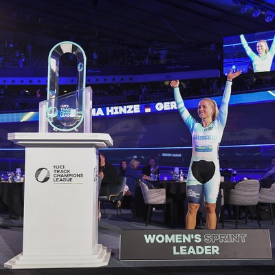 Foto zu dem Text "Hinze ist die Sprint-Queen der Track Champions League"