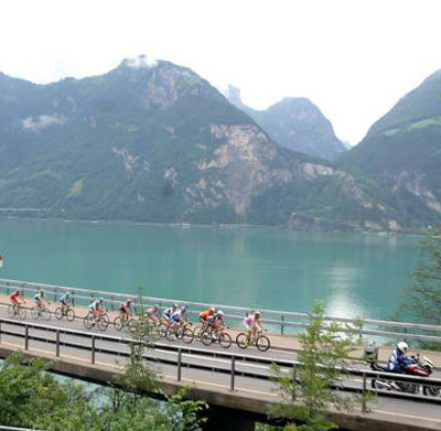Foto zu dem Text "Tour de Suisse 2011 mit vier Bergankünften"