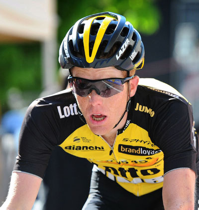 Foto zu dem Text "Magenprobleme - Kruijswijk muss den Giro am vorletzten Tag aufgeben"