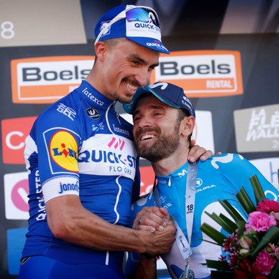 Foto zu dem Text "Alaphilippe bezwingt Valverde an der Mur, Schachmann Achter"