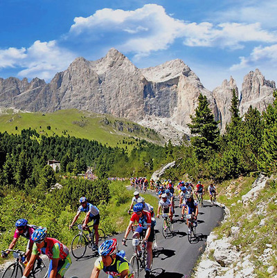 Foto zu dem Text "Giro delle Dolomiti: mit Quinziato, Fondriest, Ludewig, Kummer"