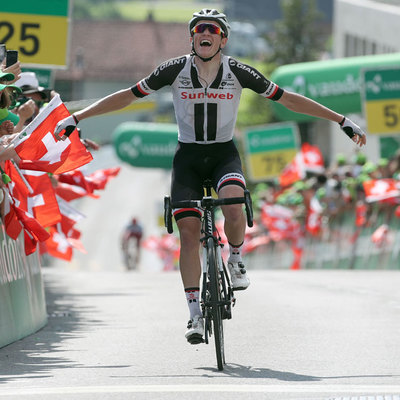 Foto zu dem Text "Kragh Andersen fängt Gogl ein und gewinnt die Königsetappe"