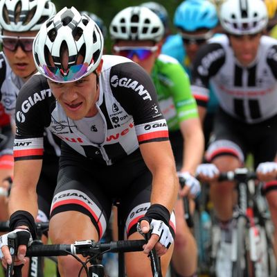 Foto zu dem Text "Arndt mit 26 als Road Captain von Sunweb zur Tour"