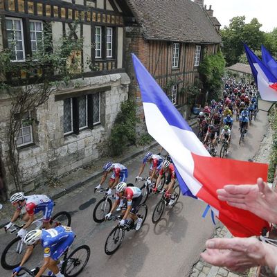 Foto zu dem Text "Démare ohne das richtige Gefühl, Laporte vom Sturz aufgehalten"