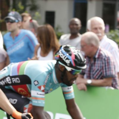 Foto zu dem Text "Abraham holt für Bike-Aid Podiumsplatz"