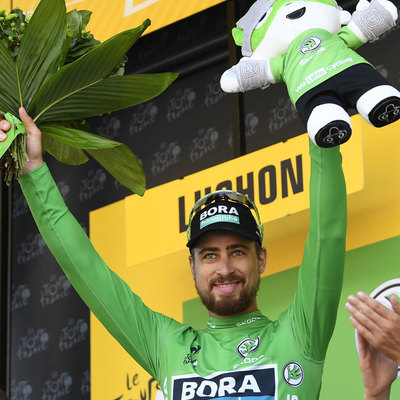 Foto zu dem Text "Sagan hat bei der Tour sein sechstes Grünes Trikot sicher"