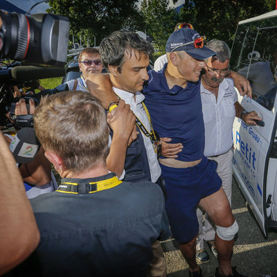 Foto zu dem Text "Kniescheibe gebrochen: Gilbert fällt mindestens sechs Wochen aus"