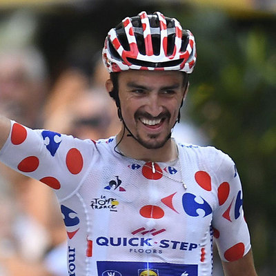 Foto zu dem Text "Bergtrikot: Alaphilippe kann am Col d´Aspin alles klar machen"