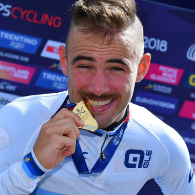 Foto zu dem Text "Krimi in Glasgow: Campenaerts verteidigt Titel um 0,63 Sekunden"