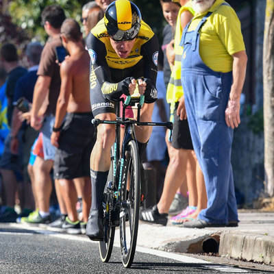 Foto zu dem Text "Kruijswijk rückt mit großartigem Zeitfahren näher an Yates heran"