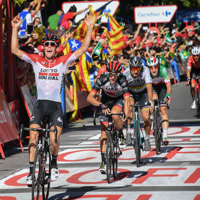 Foto zu dem Text "Das Finale der 18. Vuelta-Etappe im Video"
