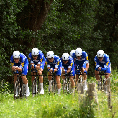 Foto zu dem Text "Schachmann, Jungels und Terpstra führen Quick-Step Floors bei WM an"