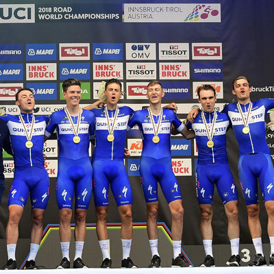 Foto zu dem Text "Quick-Step Floors flog im 25-Sekunden-Takt zu WM-Gold"