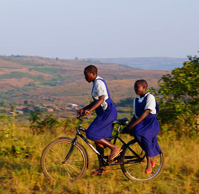 Foto zu dem Text "World Bicycle Relief: Fahrräder mobilisieren Menschen"