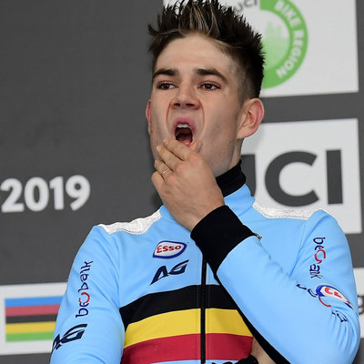 Foto zu dem Text "Van Aert: Geschlagen, aber erleichtert!"