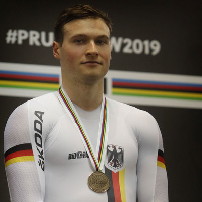 Foto zu dem Text "Europameister Bötticher gewinnt Bronze im Keirin"