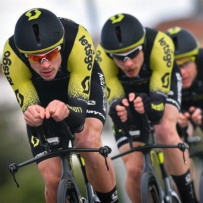 Foto zu dem Text "Mitchelton - Scott siegt im Teamzeitfahren, Hepburn Führender"