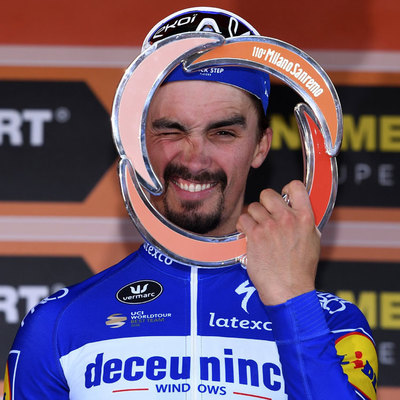 Foto zu dem Text "Alaphilippe lieferte auf der Via Roma sein Meisterstück ab"