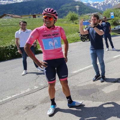 Foto zu dem Text "Carapaz: “Ich glaube, ganz Ecuador schaut den Giro“"