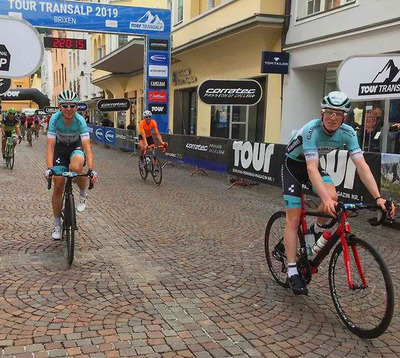 Foto zu dem Text "Tour Transalp: Gelungener Einstand"