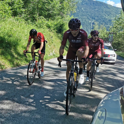 Foto zu dem Text "Maloja Pushbikers schnupperten Höhenluft in den Westalpen"