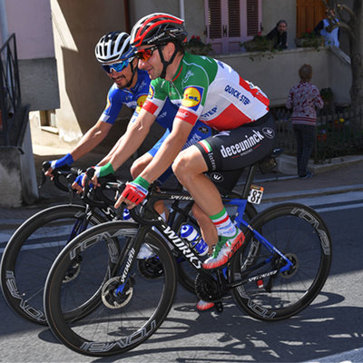 Foto zu dem Text "Deceuninck will bei der Tour mit Führungstrio glänzen"