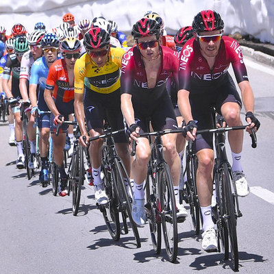 Foto zu dem Text "Ineos setzt bei der Tour auf Thomas und Bernal als Doppelspitze"