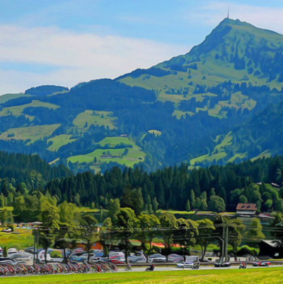 Foto zu dem Text "Kitzbüheler Horn Bergrennen: Große Tradition"