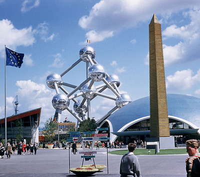 Foto zu dem Text "Das große Tour-Tippspiel: Wo landet Jumbo am Atomium?"