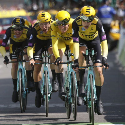 Foto zu dem Text "Highlight-Video des Tour-Teamzeitfahrens von Brüssel"