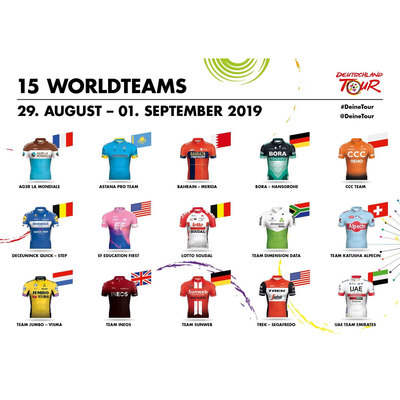 Foto zu dem Text "15 WorldTeams haben für die Deutschland Tour gemeldet"