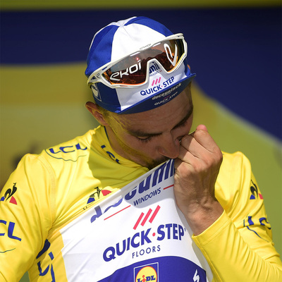 Foto zu dem Text "Alaphilippe lässt die Franzosen vom Toursieg träumen"