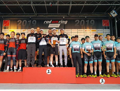 Foto zu dem Text "Rad am Ring: Cecilia Falkenberg auf Platz 2, Team holt 3. Platz"